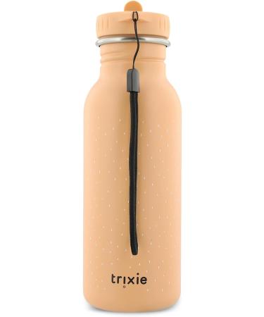 Trixie Stainless Steel Kids Drinking Bottle 500ml - Mrs. Giraffe Design - Durable & Eco-Friendly - Buy Online on GoSupps.com