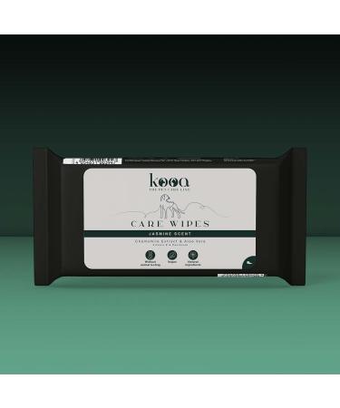 Kooa Care Cloths for Dogs - Chamomile Aloe Vera Panthenol & Vitamin E Wet Wipes - 50 Pieces for Skin & Fur Moisture | International Shipping Available - Buy Online on GoSupps.com