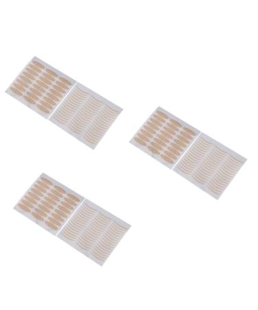 minkissy 144 Pairs Double Eyelid Stickers Double-sided Tape Self- Adhesive Eye Tapes Invisible Eyelid Strips Fold Eyelid Shadow Sticker Eyelid Sticker Tape Invisible Tape Lace Beauty Tools