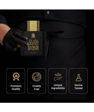 Adil.Qadri's AQ 365 Perfume for Men & Women | Long-Lasting French & Fruity Eau De Parfum | Invigorating Citrus Aquatic & Floral Fragrance with Raspberry Lemon Jasmine Amber Musk | 100ml - Buy Online on GoSupps.com