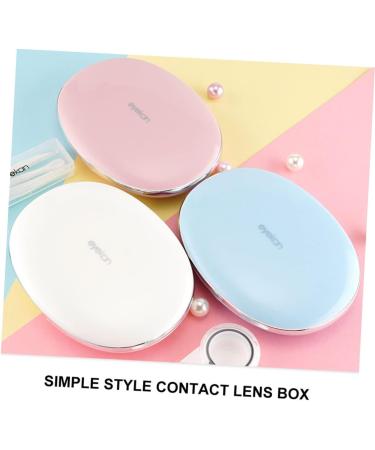 Solustre 2er Box: Portable Contact Lens Container & Decorative Travel Case - Ideal for Travel & Daily Use - Buy Online on GoSupps.com