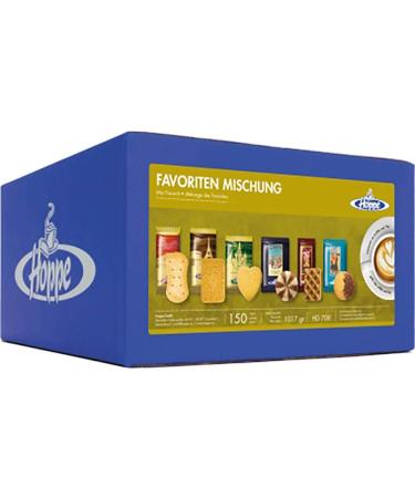 Hoppe Favorites Mix Biscuits Cookies 6 Varieties Individually Wrapped 150 Pieces 1017g - Buy Online on GoSupps.com