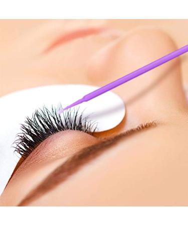 G2PLUS 400PCS Purple Disposable Micro Applicators for Eyelash Extensions - Ideal for Crafting and Swabbing - Buy Online on GoSupps.com