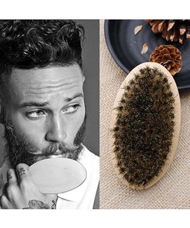 Ailife Bartpinsel - Soft Wild Boar Bristle Shaving Brush & Comb Set for Men | Perfect Gift with Hair Ridge Bag - Buy Online on GoSupps.com