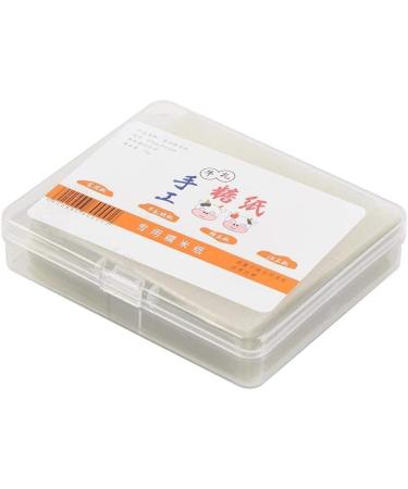 Wafer Paper-500Pcs Nougat Paper Edible Rice Wafer Paper Handmade Candy Wrapping Sheets - Buy Online on GoSupps.com