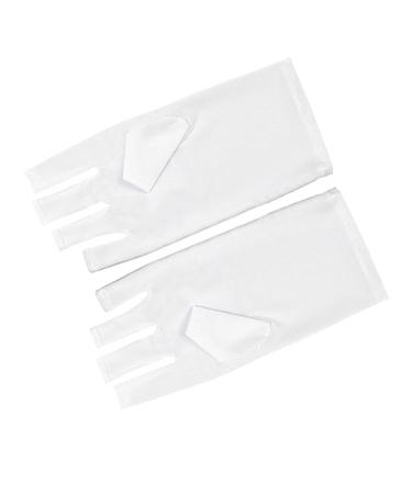 UV Gloves for Gel Nails - Anti-UV Fingerless Nail Gloves | Protect Your Hands from Sunscreen and UV Lamps - Buy Online on GoSupps.com