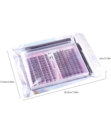 Laluerck DIY Lash Extension Kit C Curl Cluster Lashes with Glue and Lash Applicator Tools for Self Application at Home Set 1 - Buy Online on GoSupps.com