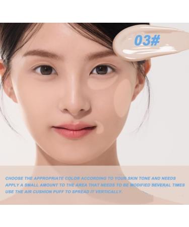 Aztk Concealer Pen Color Corrector Liquid with Sponge Head Long Lasting Moisturizing Liquid Makeup Highlighter Covers Blemishes Creates Flawless Makeup (03# 1) - Buy Online on GoSupps.com