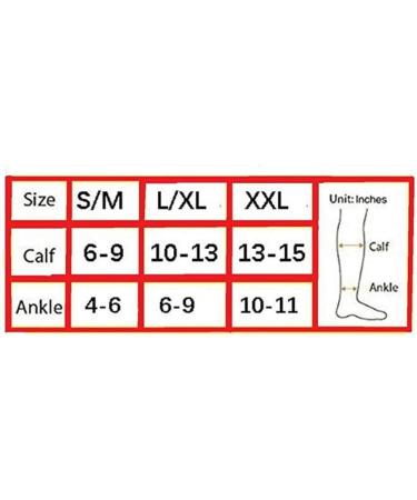 JHKJ Compression Socks for Men & Women - Open Toe Knee High Support Socks with Zipper - Black XXL - Buy Online on GoSupps.com