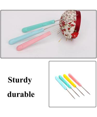 4 Pcs Plastic Handle Scratch Awl sewing DIY Tool Set for Handicrafts - Buy Online on GoSupps.com