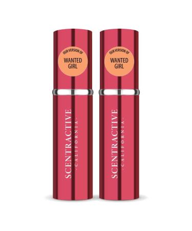 CA Perfume Impression of Wanted Girl For Women Replica Version Fragrance Dupes Concentrated Long Lasting Eau de Parfum Spray Refillable Atomizer Bottle 0.17 Fl Oz/5ml-X2 AZZR WANTED GIRL IMPRESSION 0.34 Fl Oz (Pack of 1)
