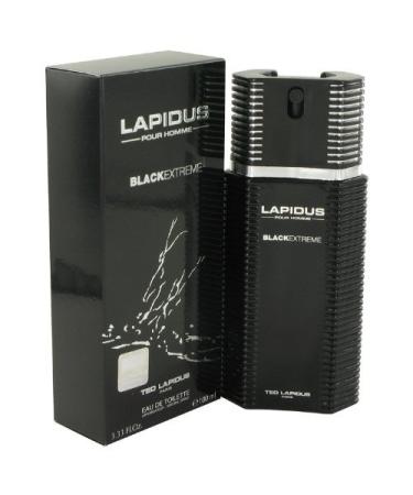Ted Lapidus Lapidus Pour Homme Black Extreme Eau de Toilette Spray for Men 3.4 Ounce (Pack of 2) - Buy Online on GoSupps.com