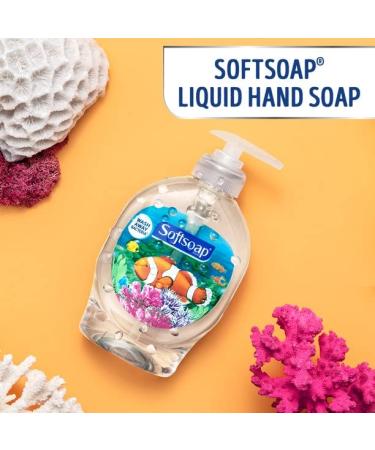 Softsoap Aquarium Liquid Soap - 7.5 fl oz (221.8 mL) - Push Pump Dispenser - Moisturizing Anti-Bacterial - Clear - Buy Online on GoSupps.com