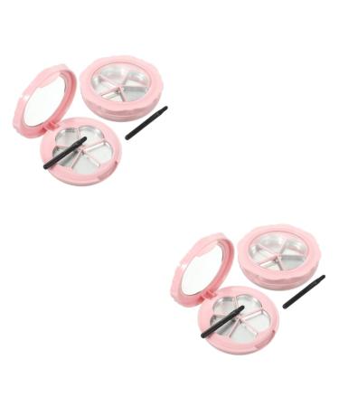 FRCOLOR FRCOLOR 4 Sets Lipstick Box Makeup Supplies Travel Cosmetic Bag Lip Balm Containers Nail Polish Travel Containers Gel