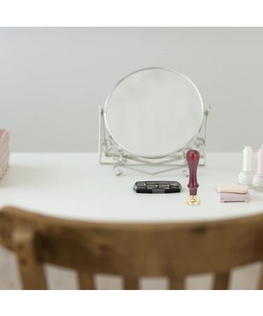 Beavorty Espresso Hand Tamper 1pc Dispensing Plate Tools for Wood Eye Makeup Pressing Seal Stamp Wooden 9x2.4cm Brown - Buy Online on GoSupps.com