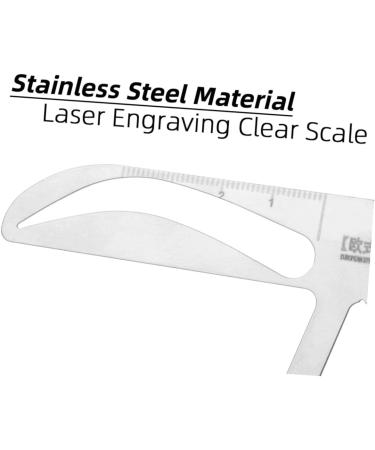 WOFASHPURET Makeup Gadgets Embroidery Eyebrow Ruler Numbers Stickers Digital Ruler Eyebrow Shaping Tool Eyebrow Marks Balance - Buy Online on GoSupps.com