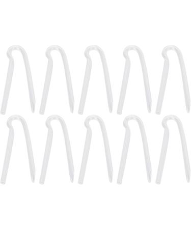 10pcs Hearing Aid Tubes R Type Soft Flexible BTE Earmold Hearing Aid Tube Preformed Hearing Aid Tubing Ear Mould Hearing Aid Tube Replacement (3.6 * 2.0mm) 3.6*2.0mm - Buy Online on GoSupps.com