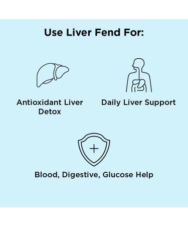 Liver Fend Liver Detox & Cleanse with Milk Thistle Supplement 90ct | NBPure - Buy Online on GoSupps.com