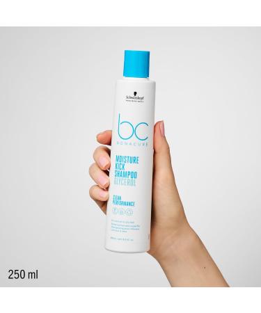 Schwarzkopf - BC Clean Moisture Kick Shampoo - Capacity: 250ml  - Buy Online on GoSupps.com