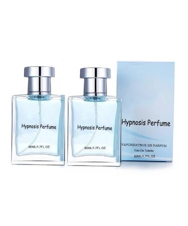 Men's Glamour Perfume Glamorous Cologne Perfume Warm Bergamot Perfume Fresh Elegant Charming Long Lasting Romantic Perfume Enhance Charm & Confidence Perfume-50ml 2PCS
