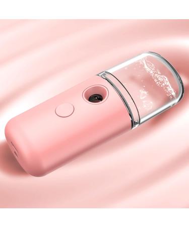 Kelawoly Nano Facial Mist Sprayer Portable ABS Hydration Device for Face Moisturizing and Cleansing with Nano Aerosol Technology (Pinkish) - Buy Online on GoSupps.com