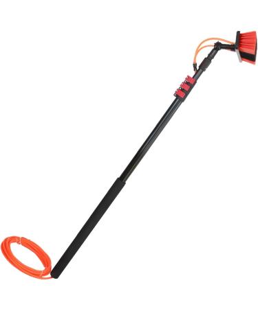 photovoltaic cleaner window cleaning pole 3.6m-10.8m Window Cleaning Telescopic Pole Water Fed Extendable Brush Suitable For Cleaner Conservatory Roof Photovoltaic Panel Cleaning Photovolta 3.6m/11.8ft - Buy Online on GoSupps.com