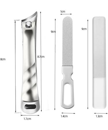 Nail Clipper Slant EDG Toenail Professional Grooming Kits Nail Care Tool Portable Travel Kit Nail Scissor (Color : C1) - Buy Online on GoSupps.com