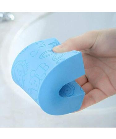 Ultra Soft Exfoliating Body Clean Sponge Set - 3 pcs Asian Bathing Goods for Enhanced Blood Circulation | Perfect for Unisex Shower & Bath - Buy Online on GoSupps.com