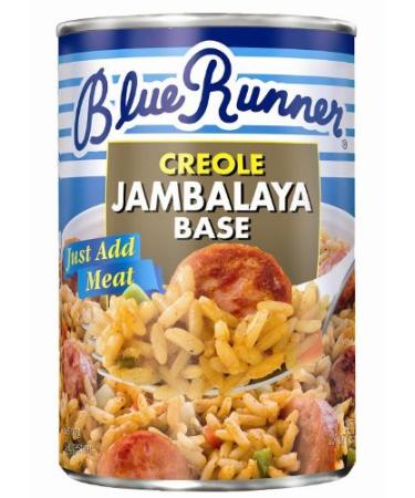 Blue Runner Creole Jambalaya Base (THREE 25-ounce cans)