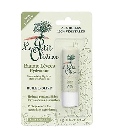 Le Petit Olivier Moisturizing Lip Balm Olive Oil Paraben Free 4g (pack of 3)