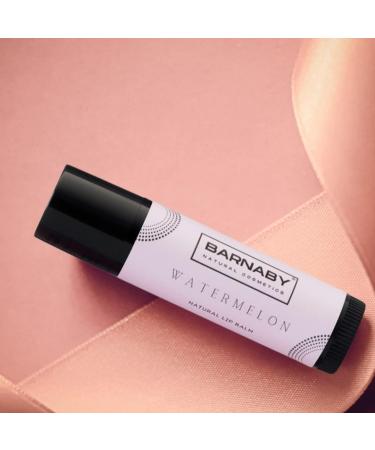 Watermelon Fruity Lip Balms - Natural lip balm moisturising lip care and protection for dry chapped lips - Barnaby skincare (Watermelon) - Buy Online on GoSupps.com