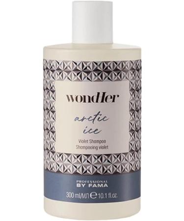  Professional By Fama Professional By Fama Wondher Arctic Ice Violet Shampoo 300ml Suitable for Fresh Blonde Tones Bleached and Grey Hair - Buy Online on GoSupps.com
