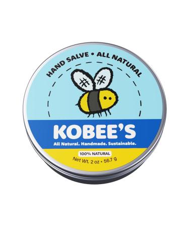 KOBEE'S ALL NATURAL. HANDMADE. LIP BALM. Kobeesco Hand Salve Hand Wax Hand Moisturizer Hand Soothe Hand Salve (2 oz)