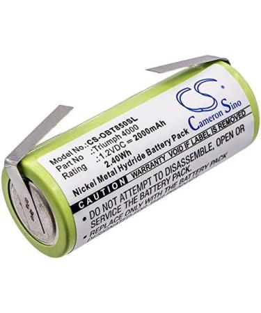 2000mAh Replacement Battery for Oral-B 3745 3761 3762 Triumph 4000 - Fast International Shipping - Buy Online on GoSupps.com