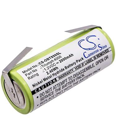 SOBOUR Battery Replacement for Oral-B Part Number: 3745 3761 3762 Triumph 4000