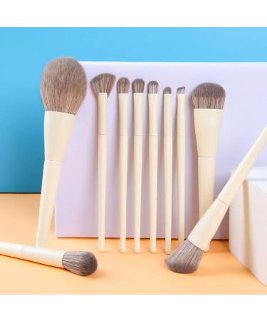 Buy MADALIAN 10 Brushes Set | Large Loose Powder & Eye Shadow Brushes | International Shipping Available - Buy Online on GoSupps.com