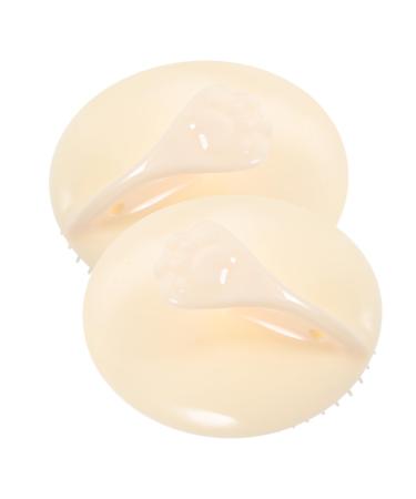 Iwowhero 2 pieces of shampoo comb hair washer to wash hair scalp peeling for shed scalp clothes silicone scalp massage device shampoo brush silicone brush for