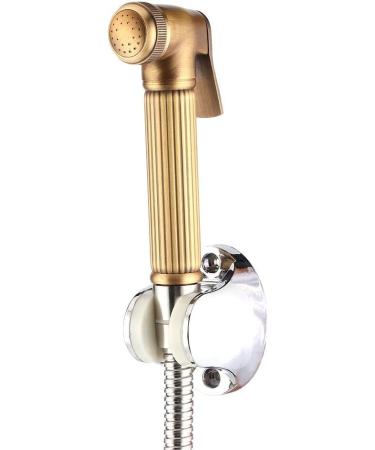Bidet G1/5.1 cm Copper Handheld Spray Nozzle Set - WC Bidet Sprayer for Bathroom | International Shipping - Buy Online on GoSupps.com