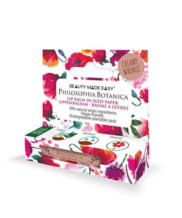 Beauty Made Easy Lipbalm Philosophia Botanica Creamy Walnut 4.8 G