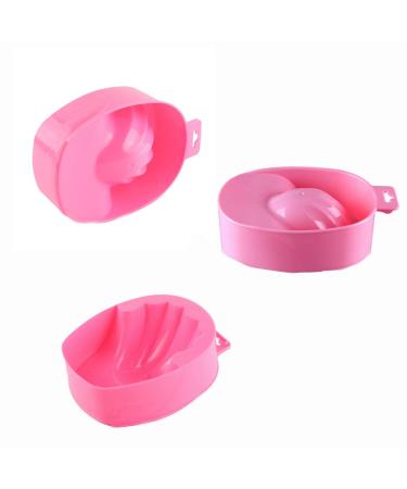 2-Piece Nail Art Soaked Bowl Set | DIY Salon Manicure Spa Tool for Hand Care & Treatment - Buy Online on GoSupps.com