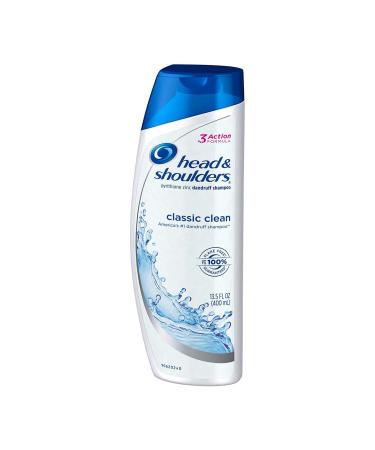 Head & Shoulders Classic Clean Shampoo 13.5 oz - Anti-Dandruff Treatment 400ml - International Shipping Available - Buy Online on GoSupps.com