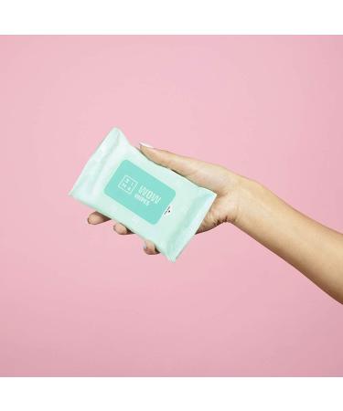 3INA MAKEUP - Vegan - Cruelty Free - The WOW Wipes - White - Face & Eyes Wipes - Refreshing - Smoothing - Gently Cleansing - Hydrating - Contains Micellar Water - Travel - 10 Units - Buy Online on GoSupps.com