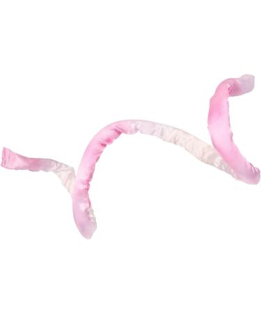Spiral Lock Hair Tie Tie Dye Pink Men Women Bendable Dreadlocks Hair Tie Ponytail Holder Accessory - Buy Online on GoSupps.com