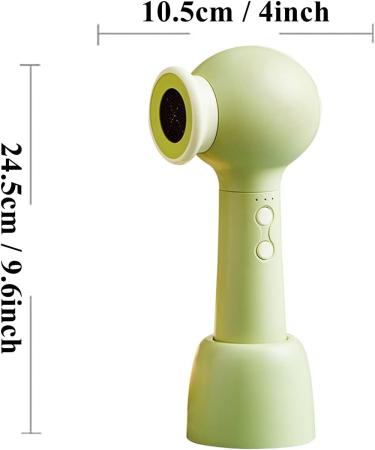 USB Rechargeable Wireless Hair Dryer Cordless Hair Dryer w/3 Modes Hot & Cold Air & 5000mAh Lithium Battery Low Noise Travel Blow Dryer - Buy Online on GoSupps.com