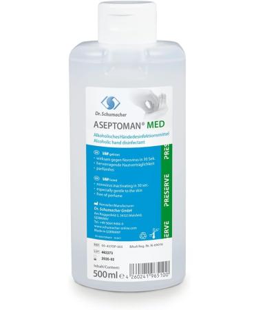 Buy Dr. Schumacher Aseptoman Med 5L Canister - International Shipping | Best Medical Disinfectant - Buy Online on GoSupps.com