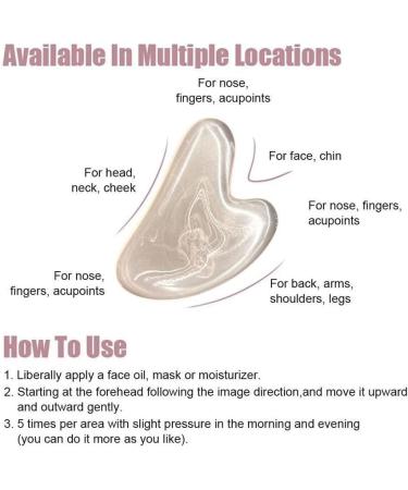 Resin Jade Gua Sha Facial Massage Tool - Green Beauty Scraping Roller for Spa Treatments - Buy Online on GoSupps.com