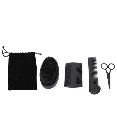 Premium Beard Brush Set with Styling Comb & Scissors - Ergonomic Handle for All Beard Types | International Shipping - Buy Online on GoSupps.com
