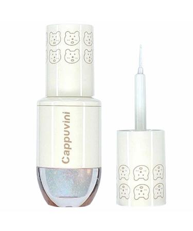 Starry Bear Bowling Liquid Eye Shadow Sparkling Bowling Makeup for Eyes | 0.05oz Eye Makeup Watery Texture Face Body Set Brighten Highlight Shzons 03