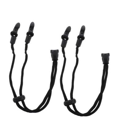 Beaupretty 3st masking hook Practical extendable elastic band chain extensions earrings mask tape.