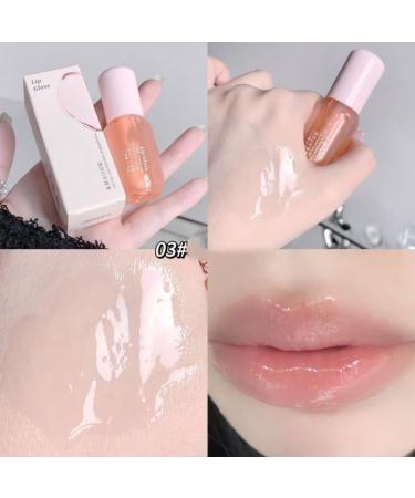  Mciluyaiio Moisturizing Lip Balm Moisturizing Gloss Oil Stick Lip Care for Dry and Chapped Lips Long Lasting Moisturizer Transparent Lipstick with Water Mirror for Beautiful Makeup - Buy Online on GoSupps.com